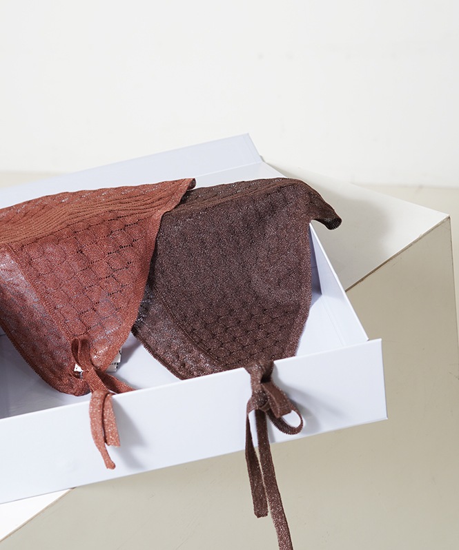 sheer knit babushka | FASHION GOODS,スカーフ・マフラー | ROOM903