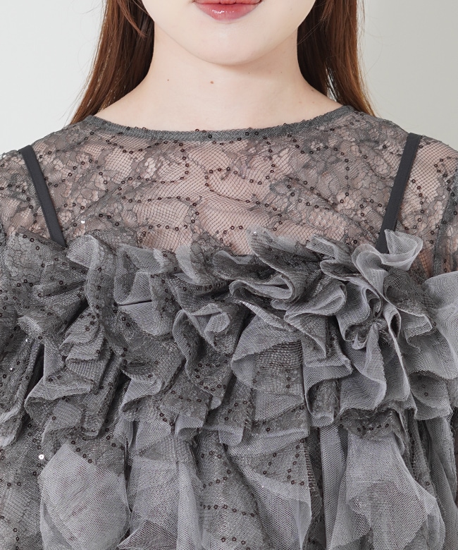 Noir glitter dress