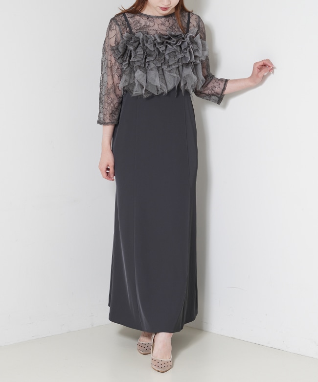 Noir glitter dress