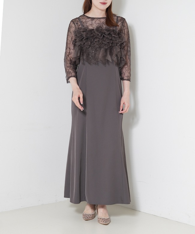 Noir glitter dress