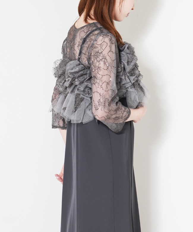 Noir glitter dress