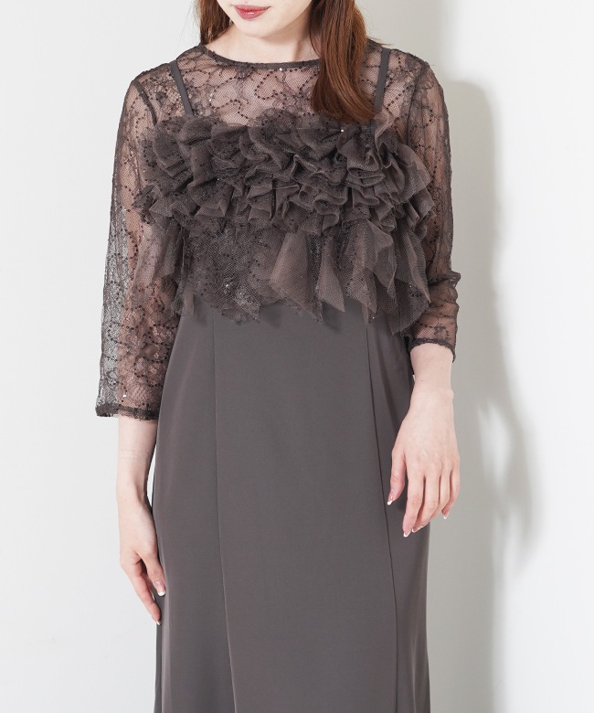 Noir glitter dress
