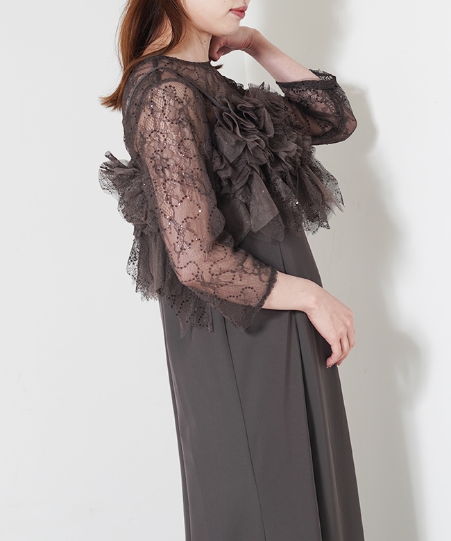 Noir glitter dress