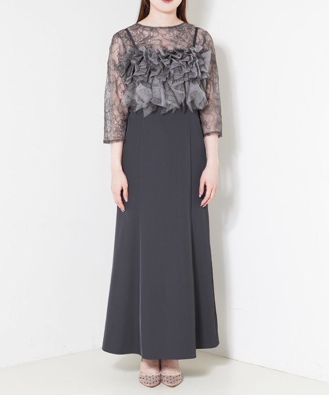 Noir glitter dress