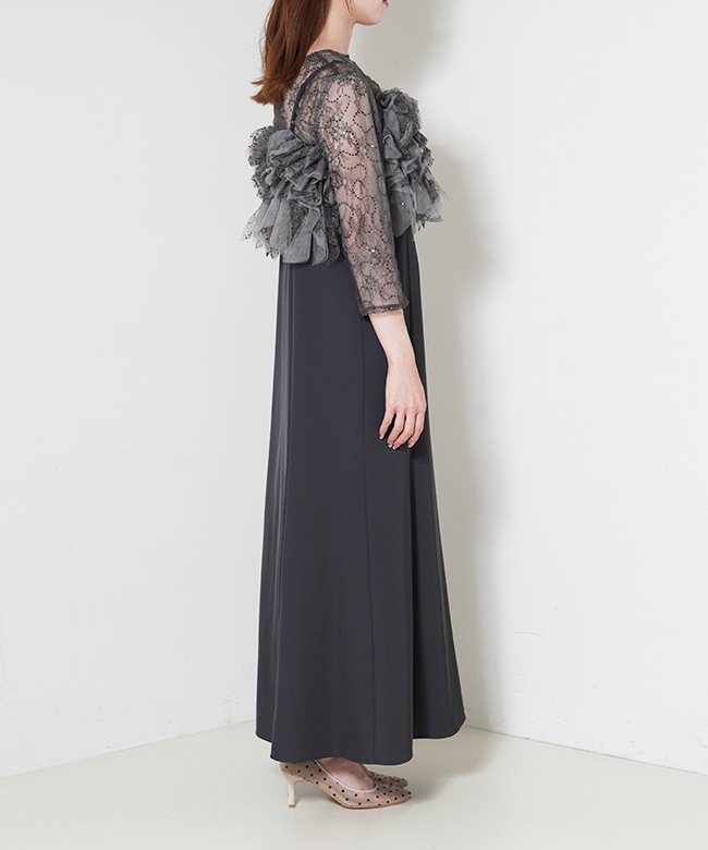 Noir glitter dress
