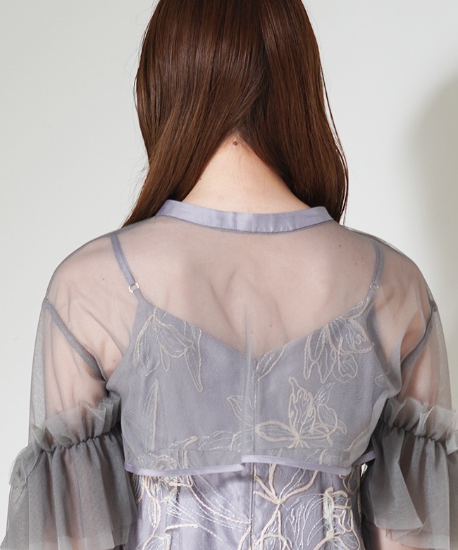 Embroidery frill Set Dress | ONEPIECE,ドレス | ROOM903 online