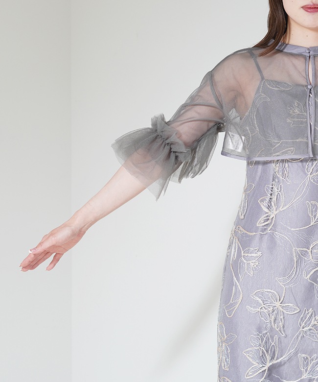 Embroidery frill Set Dress | ONEPIECE,ドレス | ROOM903 online