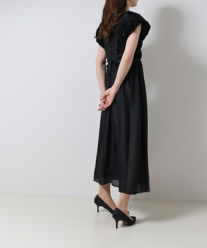 フリンジジャガードワンピース | DRESS,DRESS | ROOM903 online