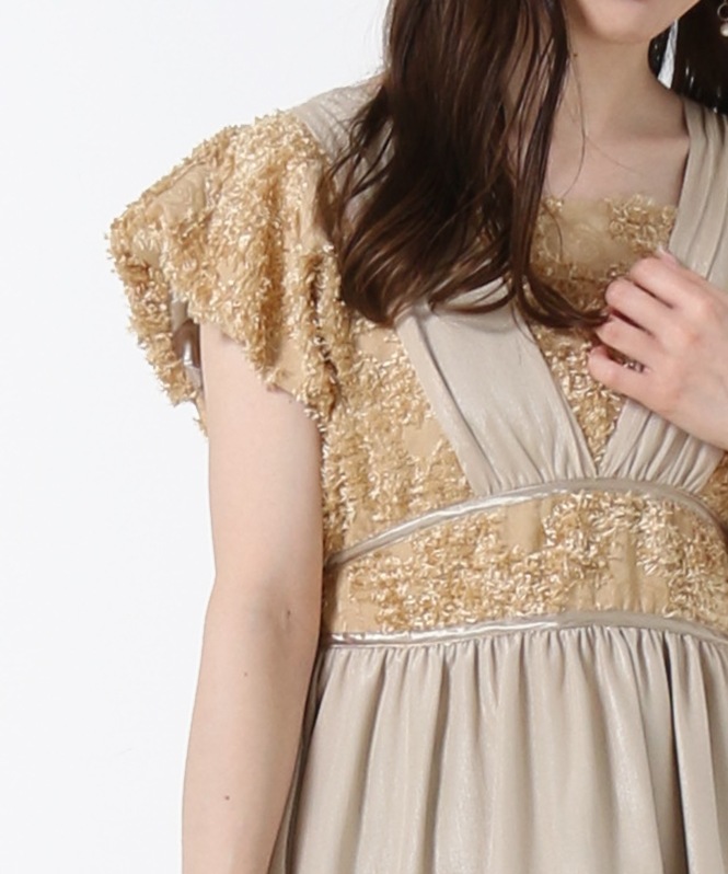 フリンジジャガードワンピース | DRESS,DRESS | ROOM903 online