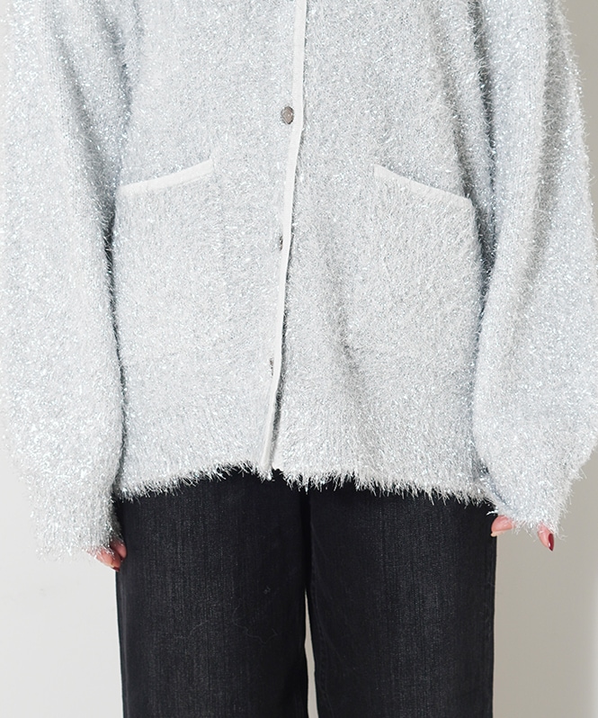 きらきらラメカーディガン