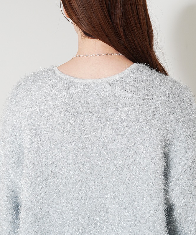 きらきらラメカーディガン