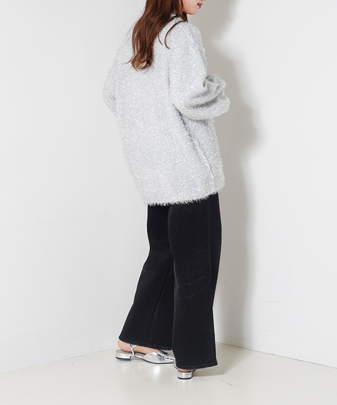 きらきらラメカーディガン