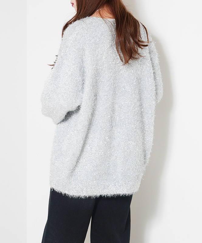 きらきらラメカーディガン