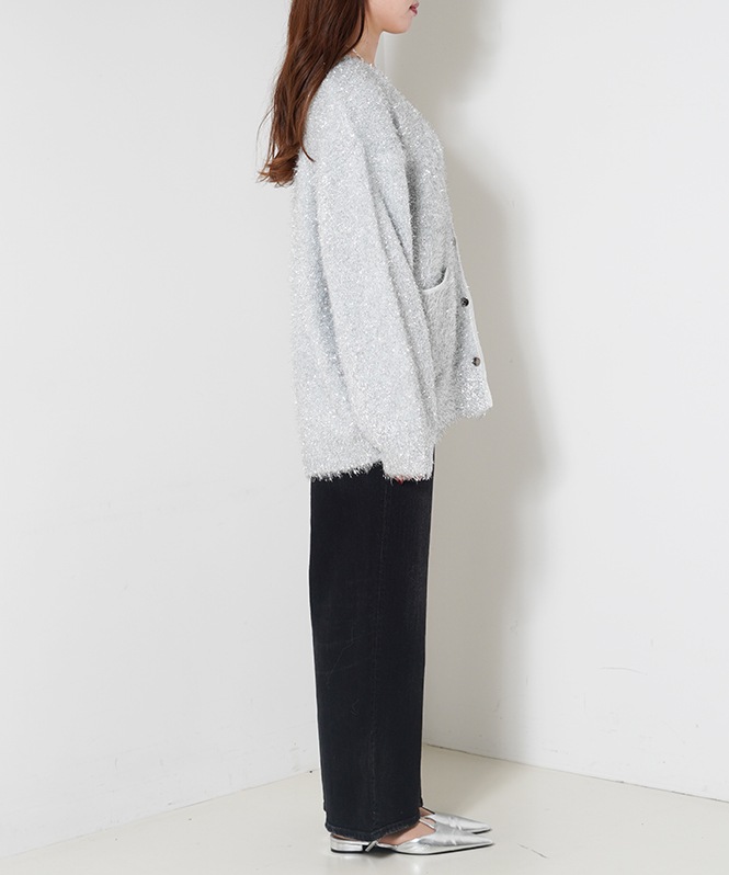 きらきらラメカーディガン