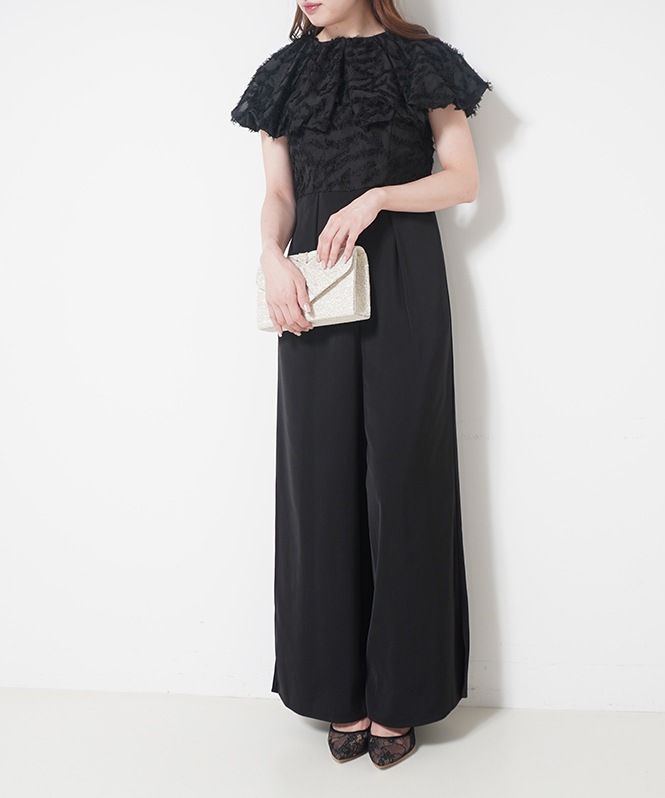 ラメレースツイストバッグ