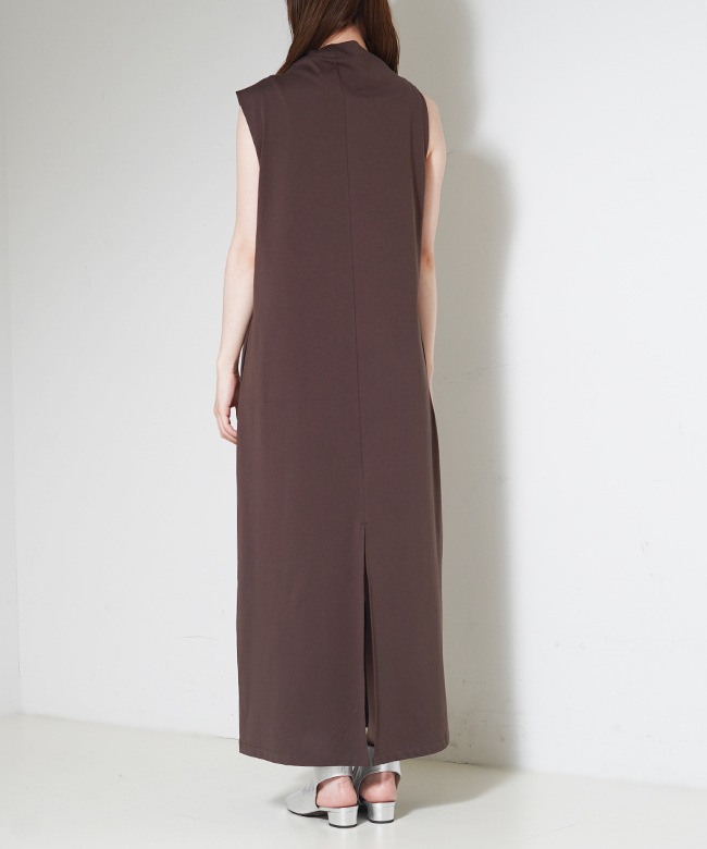Slope Neck Dress