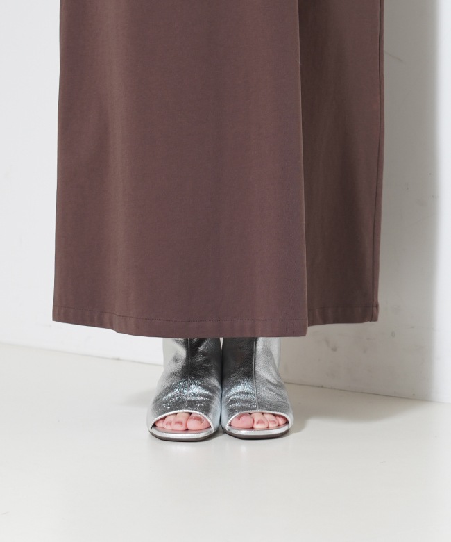 Slope Neck Dress