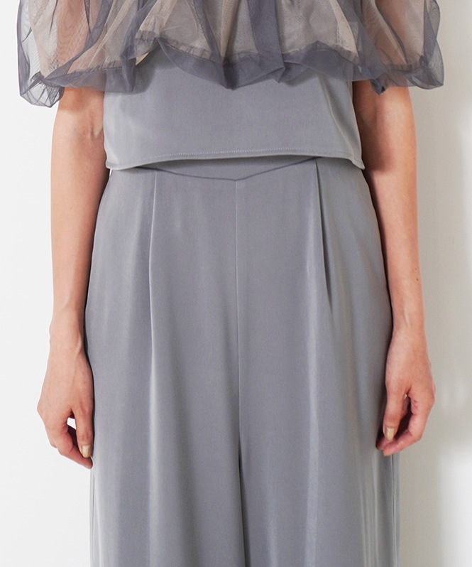 Cotton race souffle sleeve dress | DRESS,DRESS | ROOM903 online