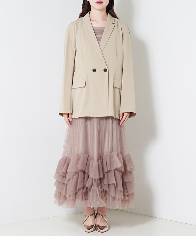 volum tulle jacket set dress | DRESS,DRESS | ROOM903 online