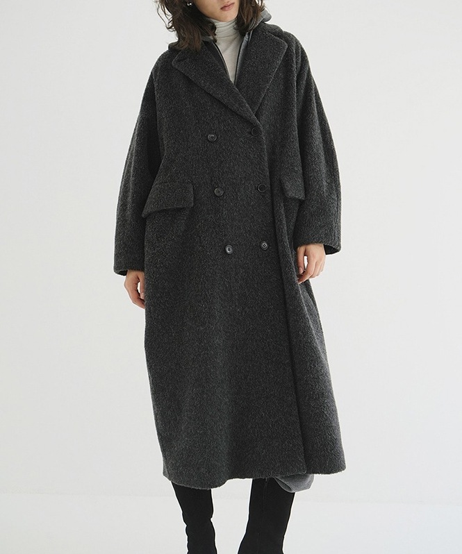 DOUBLE WOOL LONG COAT | ALL ITEM | ROOM903 online
