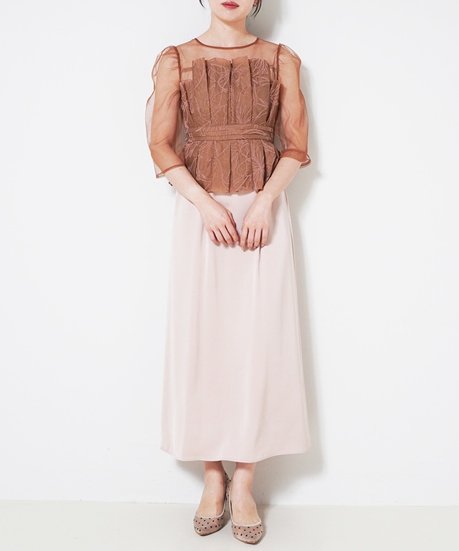 Flourish pencil dress