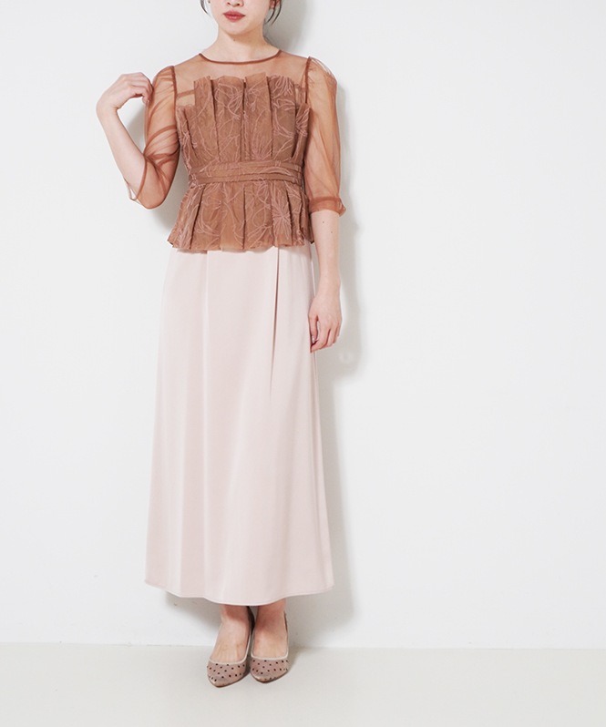 Flourish pencil dress