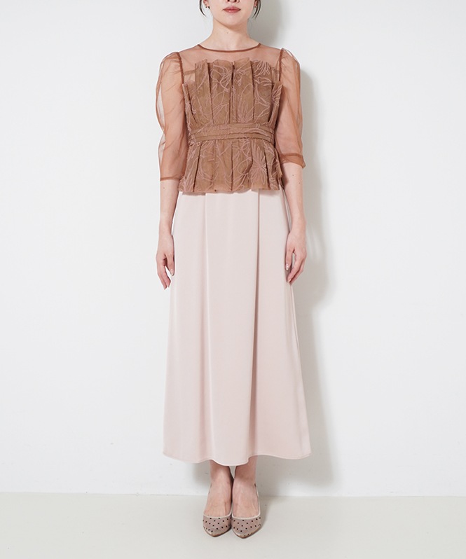 Flourish pencil dress