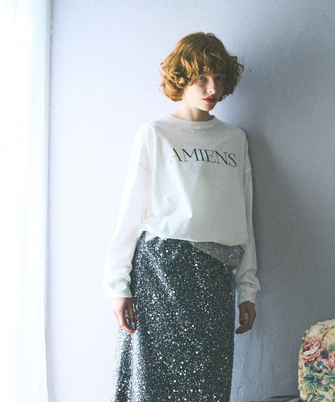 ロゴBIGシルエットTEE