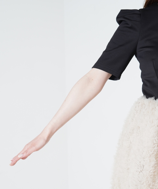 mocomoco set up half sleeve dress
