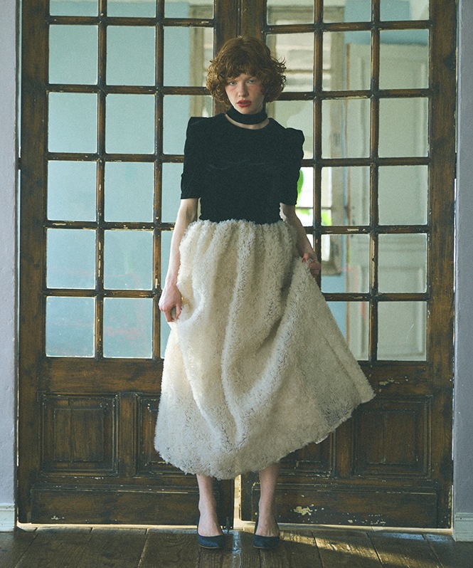 mocomoco set up half sleeve dress