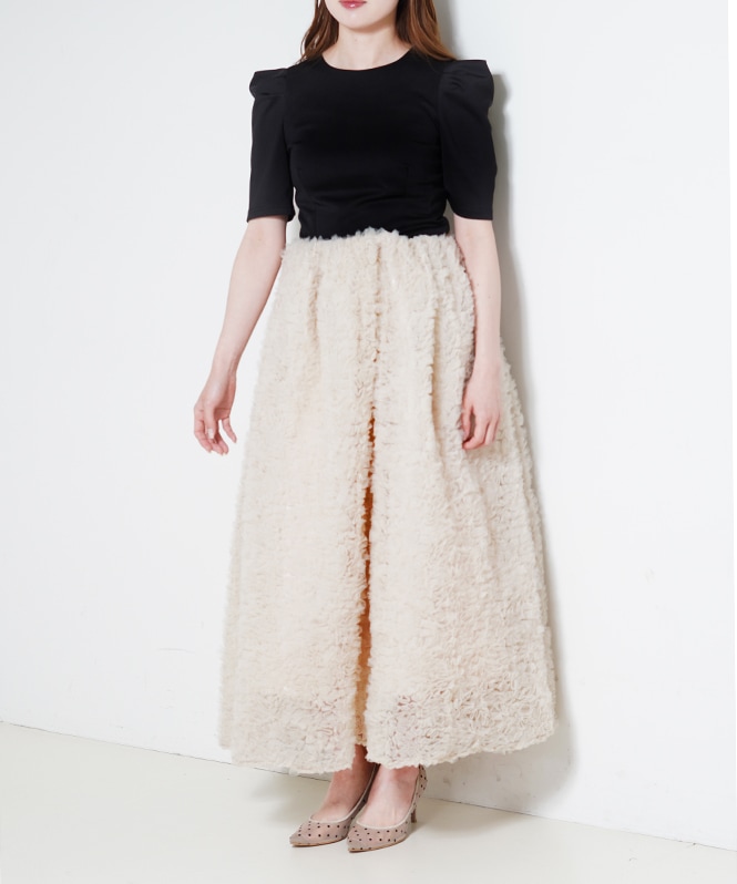 mocomoco set up half sleeve dress