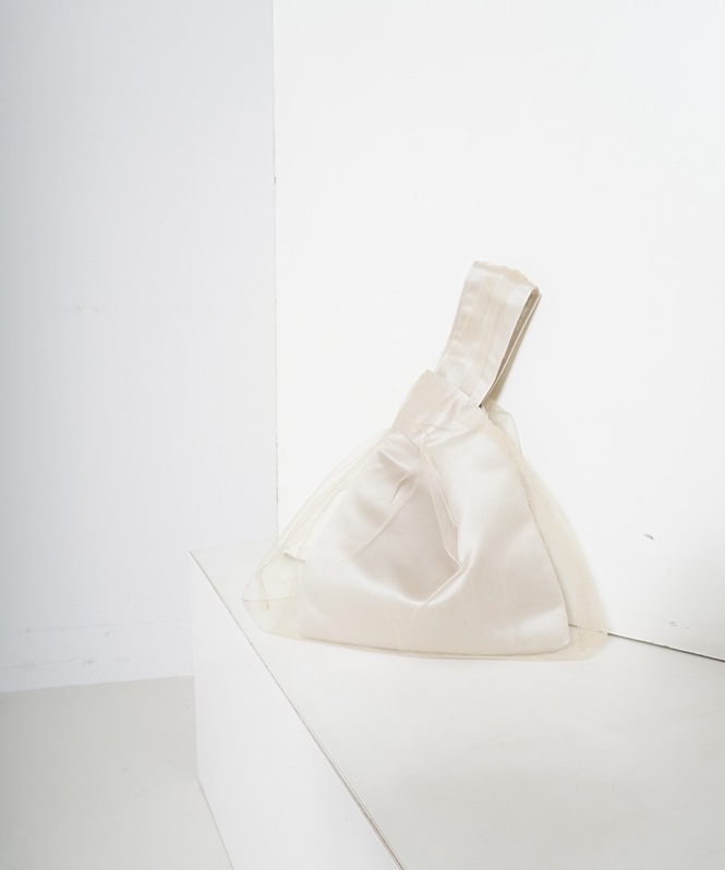 チュールドッキングハンドバッグ