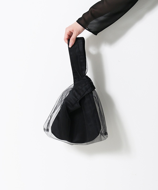 チュールドッキングハンドバッグ