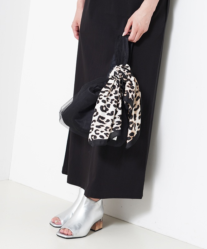 チュールドッキングハンドバッグ