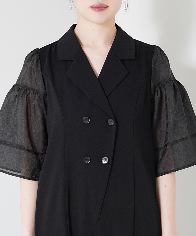 LE'RURE lantern sleeve rompers | ALL ITEM | ROOM903 online