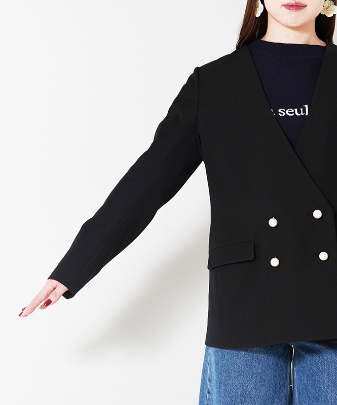 パール釦ジャケット