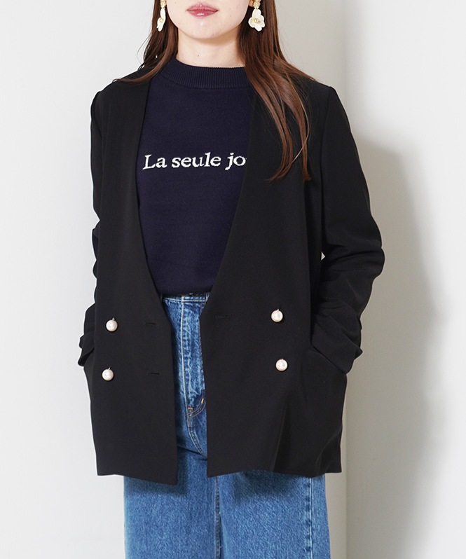 パール釦ジャケット