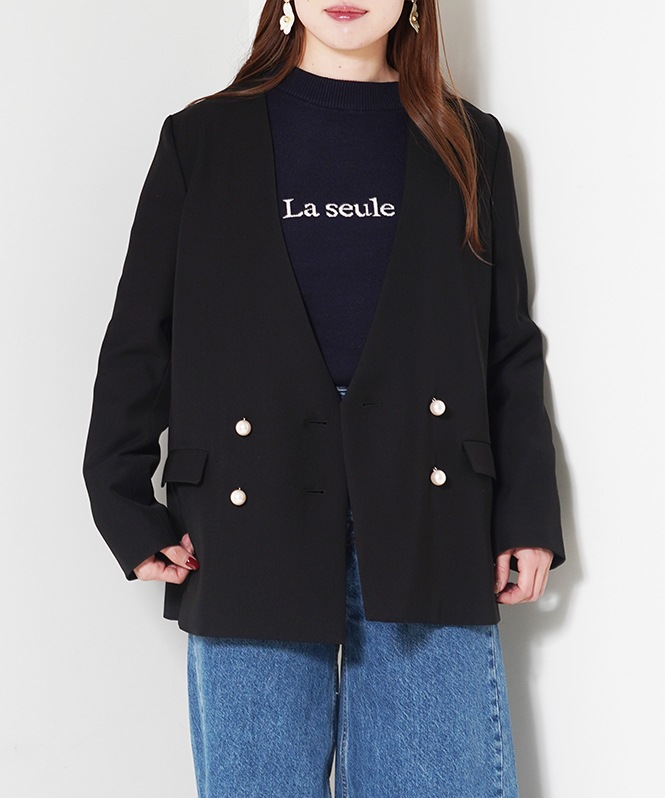 パール釦ジャケット