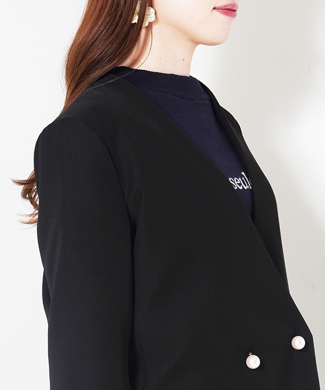 パール釦ジャケット