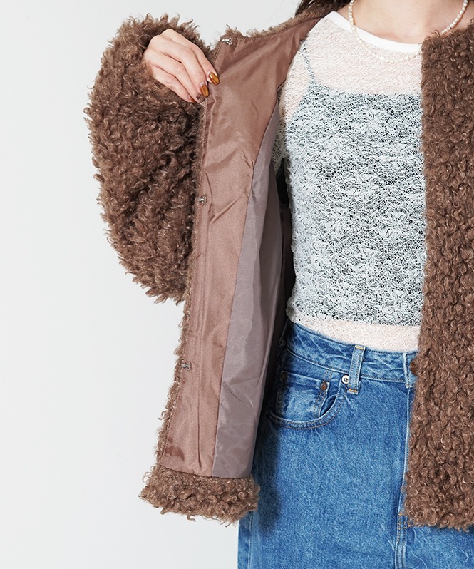 プードルボアアウター