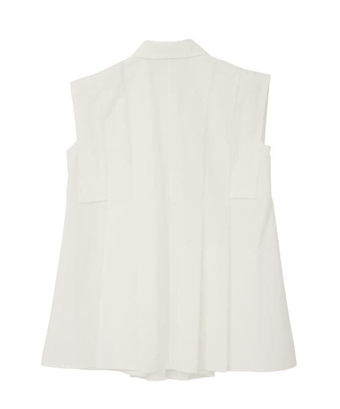PANELL PLEAT SQUARE SLEEVE SHIRTS