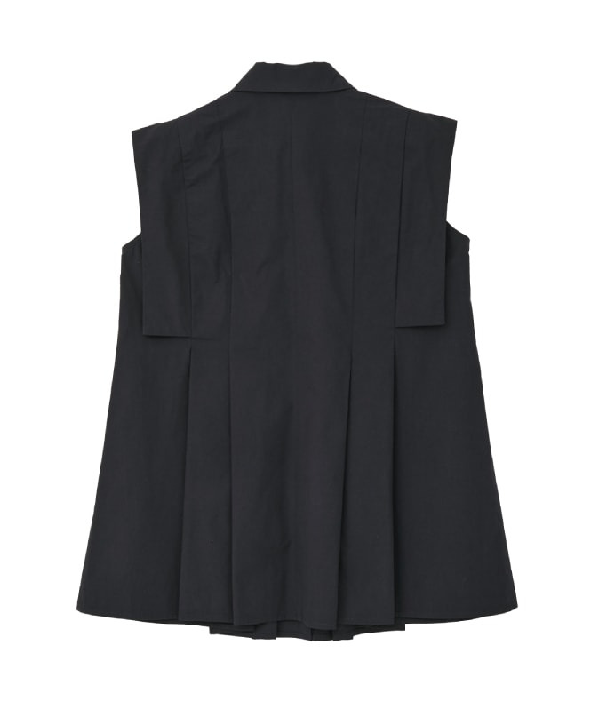 PANELL PLEAT SQUARE SLEEVE SHIRTS