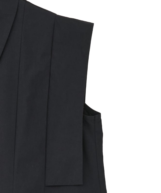 PANELL PLEAT SQUARE SLEEVE SHIRTS