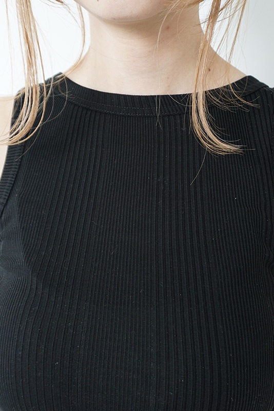 lgb 黒のモーダルシルクタンクトップサイズ0 婦人 シルク混ブラタンクトップ | 無印良品