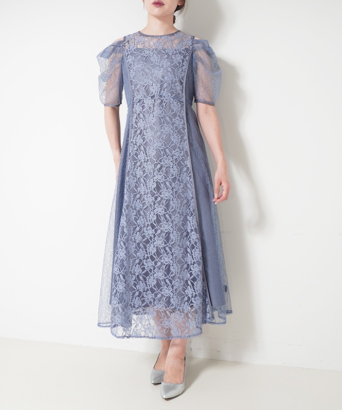 ギャザースリーブフレアドレス | DRESS,DRESS | ROOM903 online