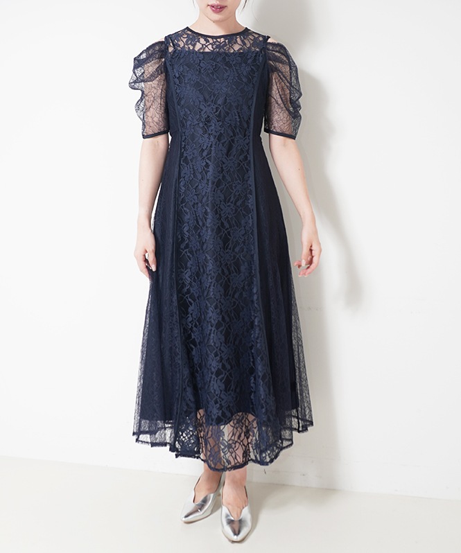 ギャザースリーブフレアドレス | DRESS,DRESS | ROOM903 online