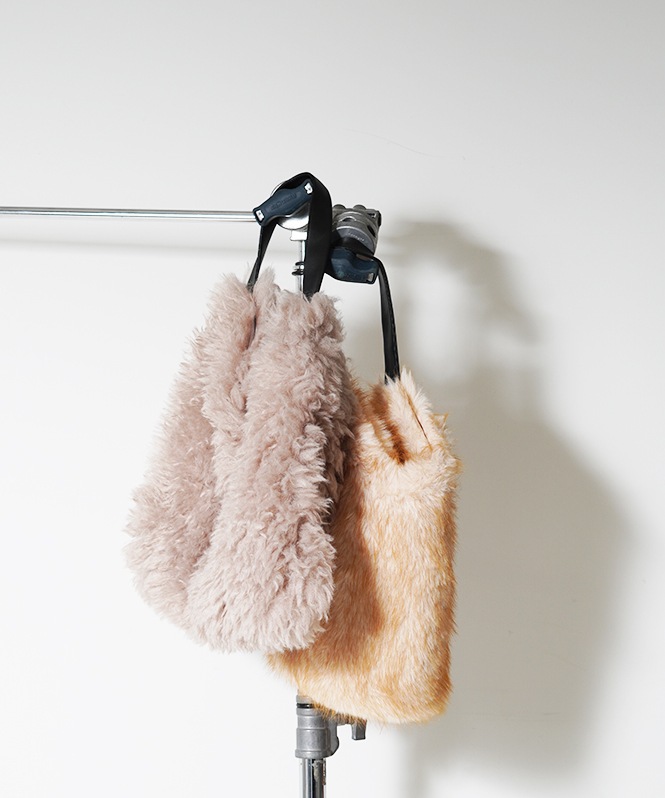 Big eco fur bag
