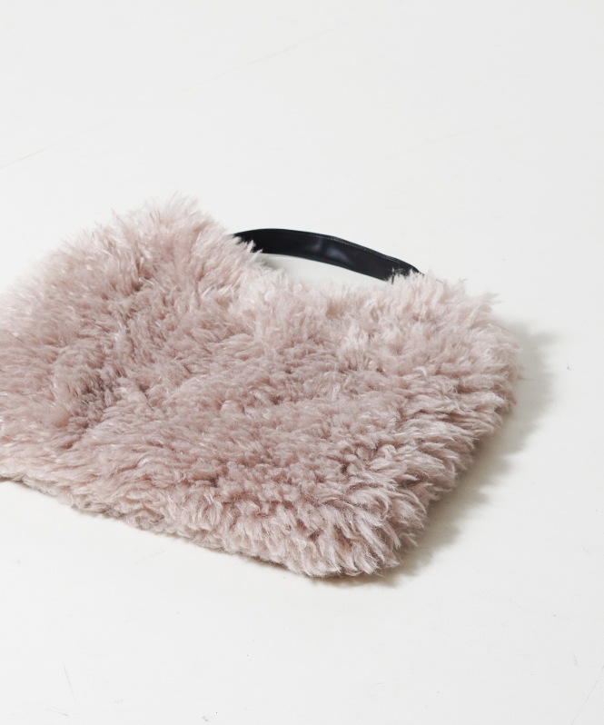 Big eco fur bag