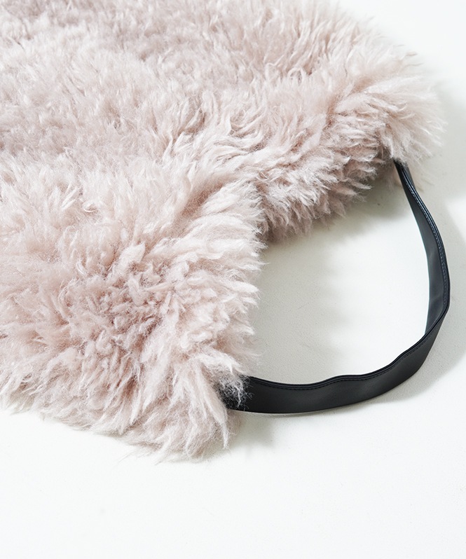 Big eco fur bag