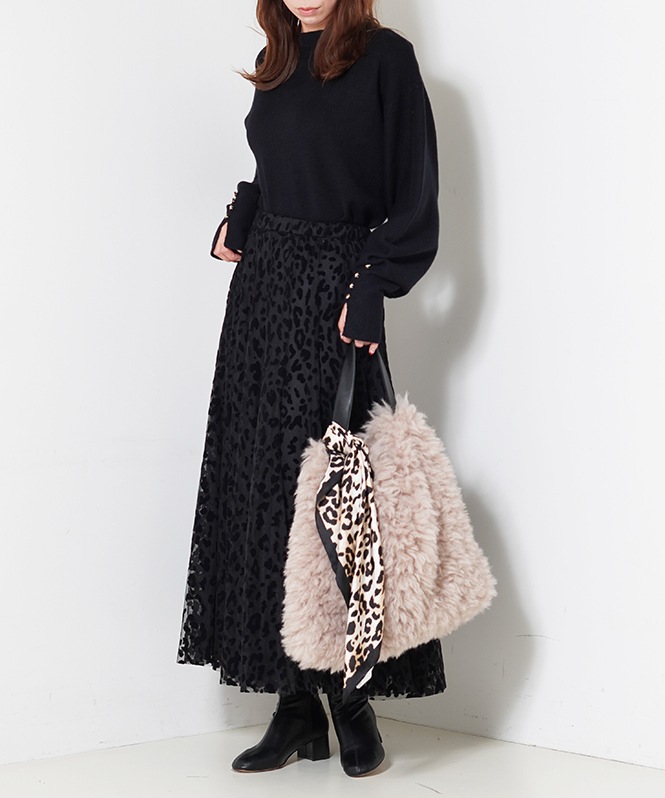 Big eco fur bag